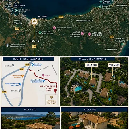 Villa Villagassin 403 - Luxury With Private Pool Near Saint-tropez-airco-parking *